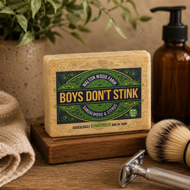 LG Soap Bar- Boys Don't Stink