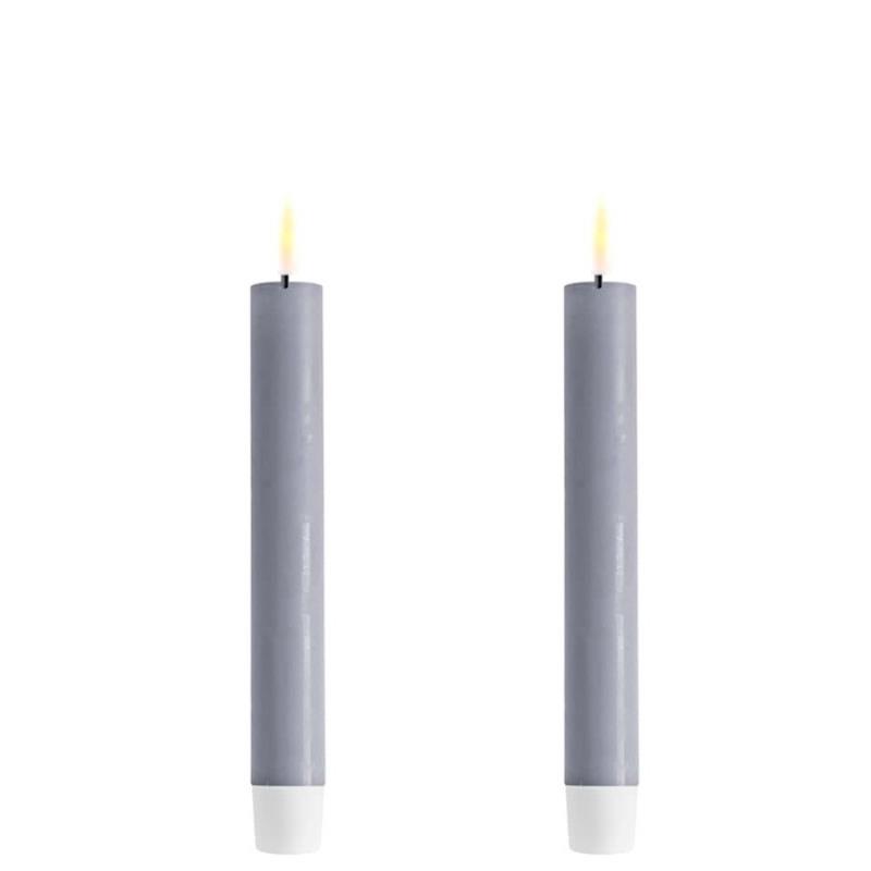 DUST BLUE LED TAPERS 6 INCH