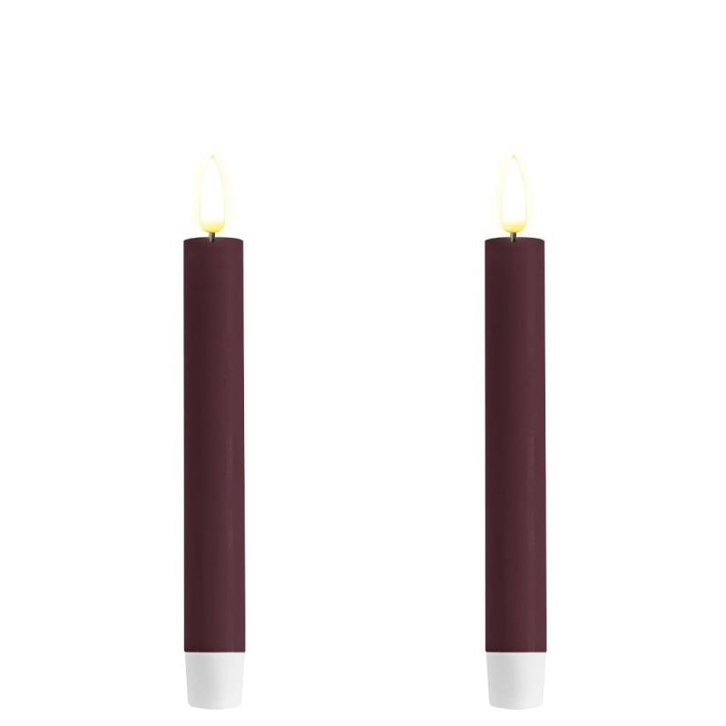 VIOLET LED TAPERS PAIR 6 INCH