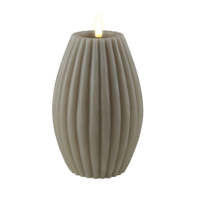 STRIPE CANDLE SAND 4x6 INCH