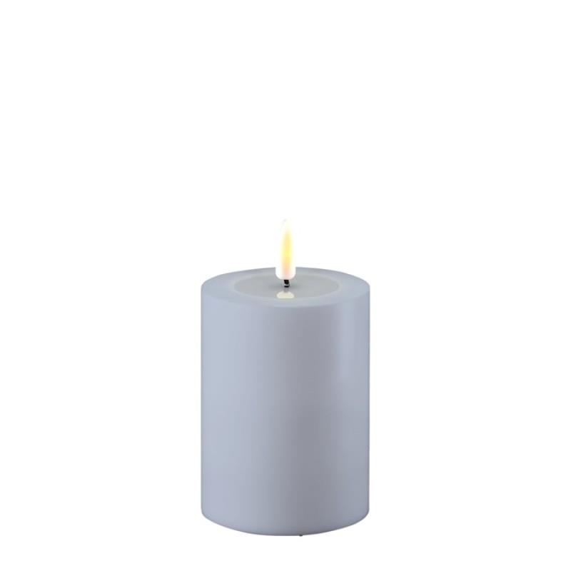 DUST BLUE OUTDOOR CANDLE 3x4