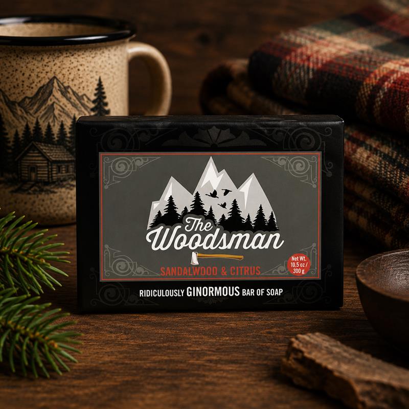 LG Soap Bar - The Woodsman