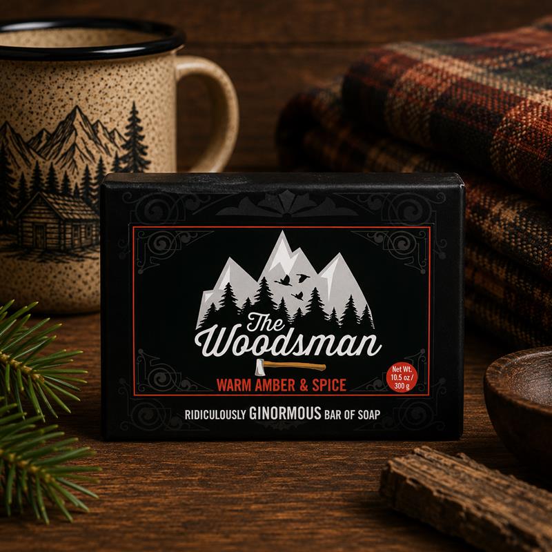 LG Soap Bar - The Woodsman