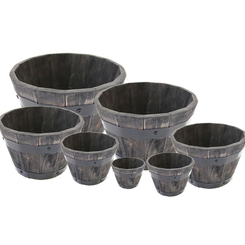 Barrel Planters