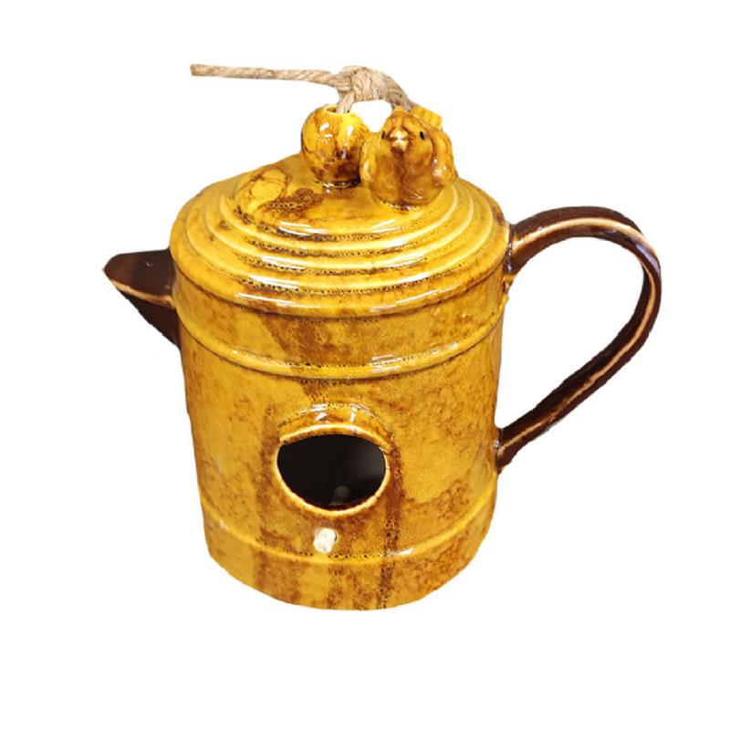 Coffee Pot Birdhouse