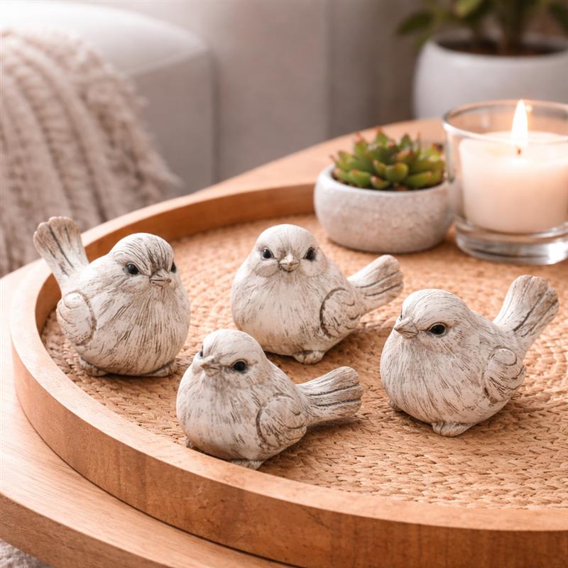 4 Asst. Birds