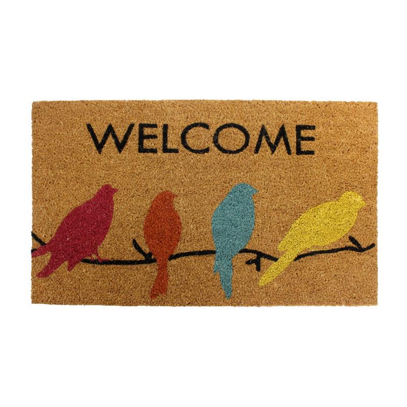 Birds Welcome DoorMat        #