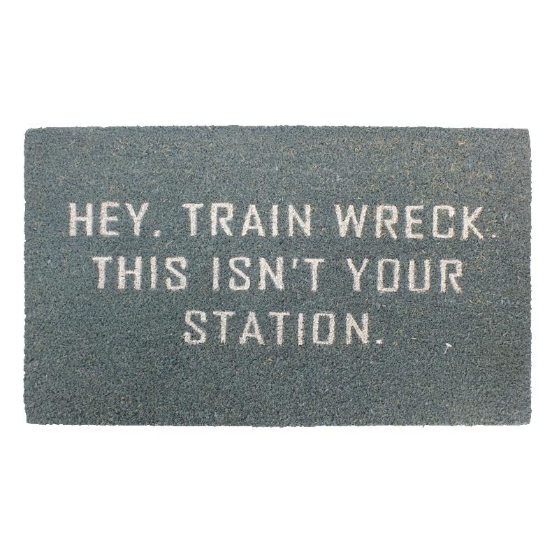 Trainwreck DoorMat