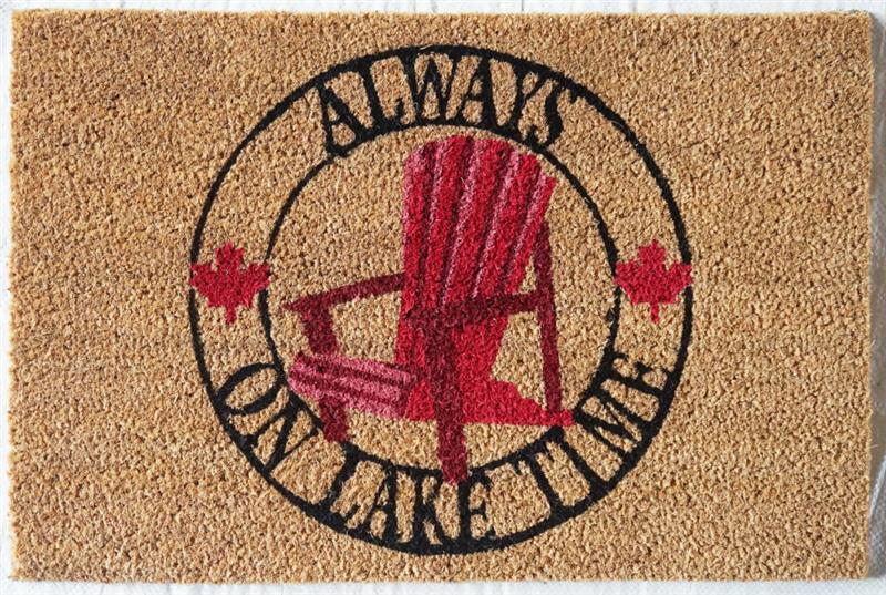 On Lake Time Doormat ©