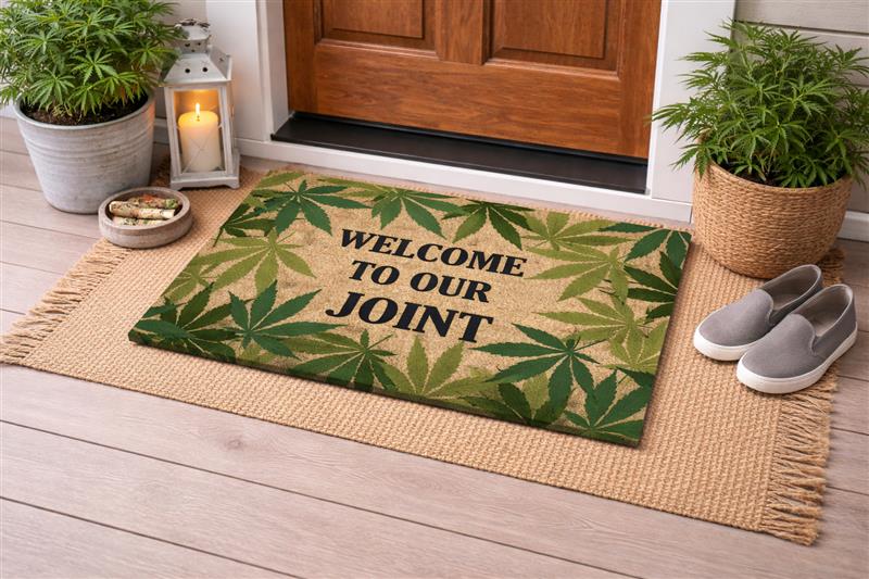 Doormat Welcome To Our Joint
