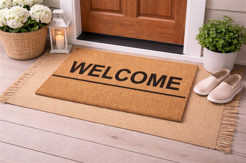 WELCOME Doormat Long