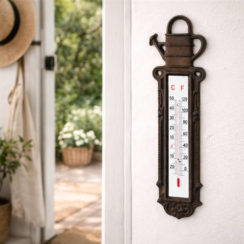 Cast Iron Thermometer