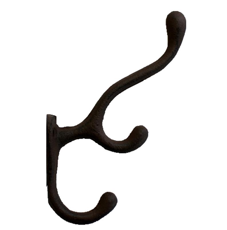 Cast Iron Triple Wall Hook