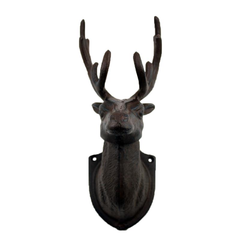 Cast Iron Deer Head