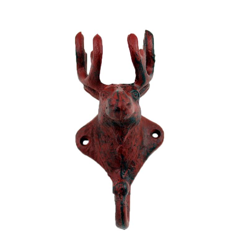 Cast Iron Moose Hook
