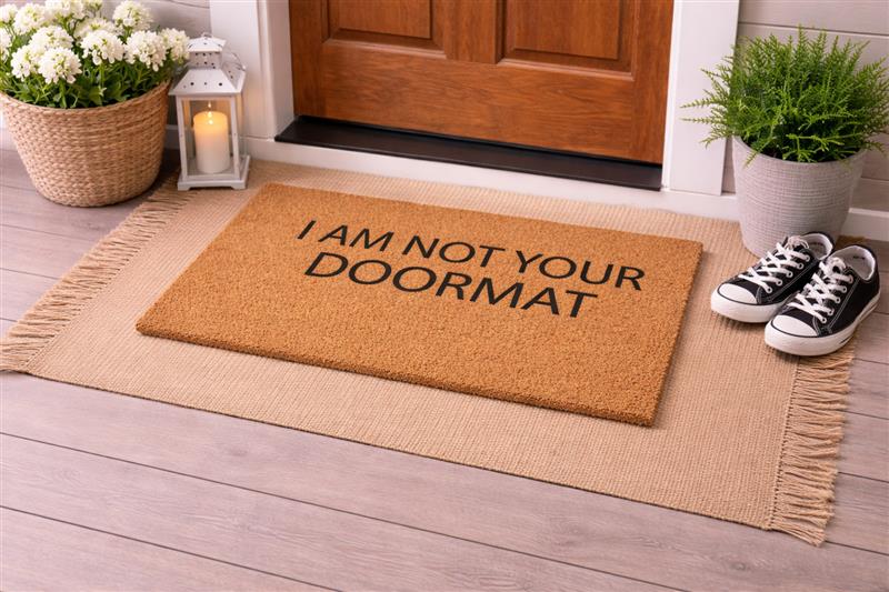 Doormat Not Your Doormat