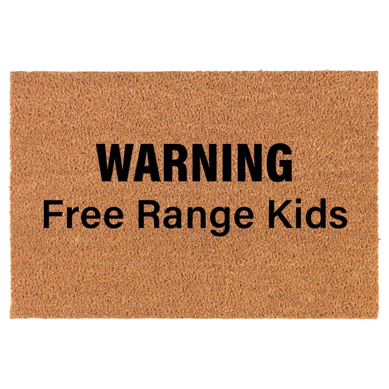 Doormat Free Range Kids