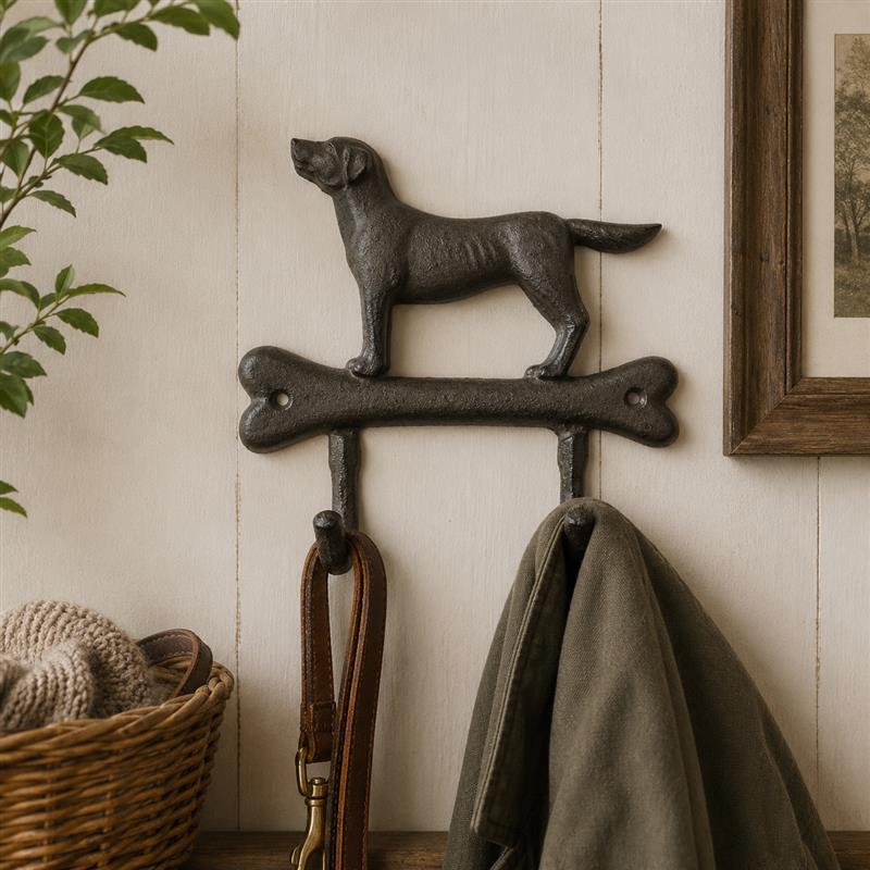 Cast Iron Dog Bone Hook