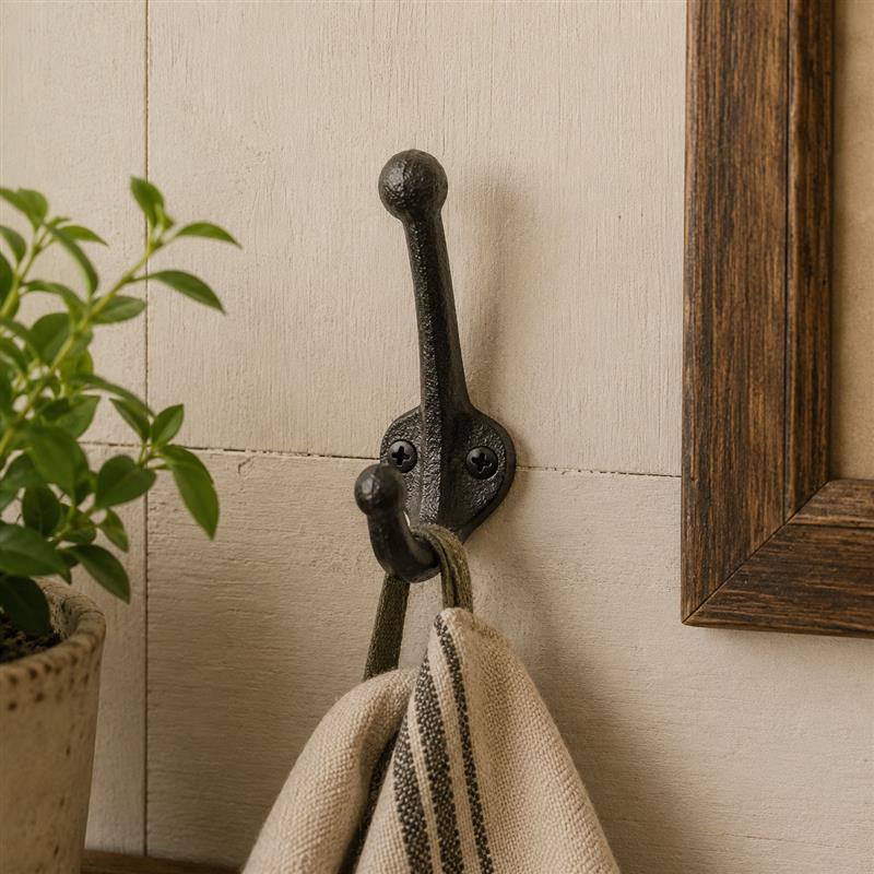 Cast Iron Double Hook