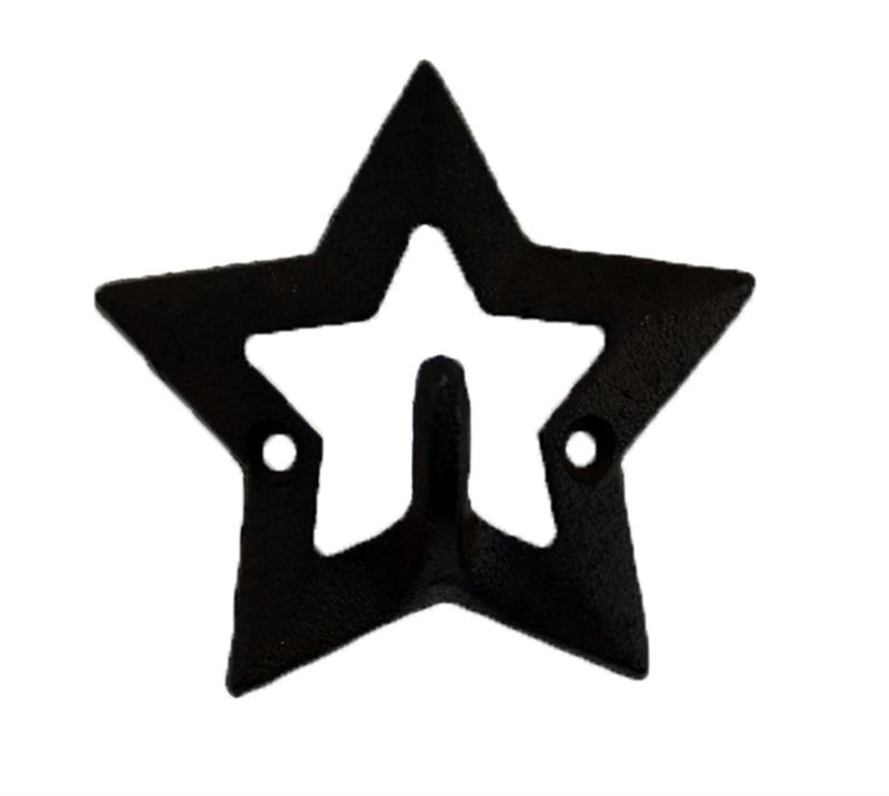 Cast Iron Star Hook =