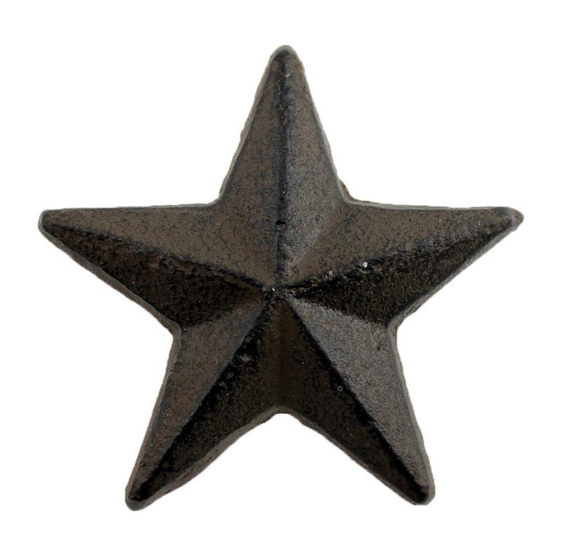 Cast Iron Star Knob         =+