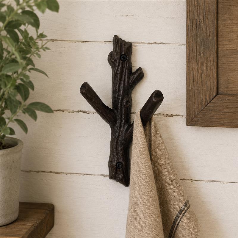  Cast Iron Branch Hook