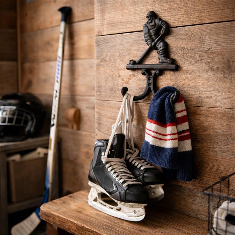 Cast Iron Hockey Double Hook