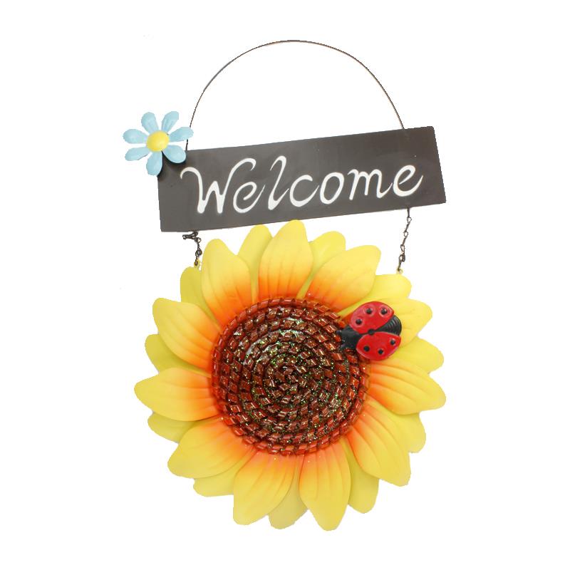 Sunflower Welcome Sign