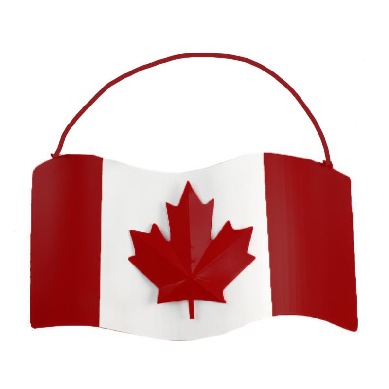 Canada Flag Plaque