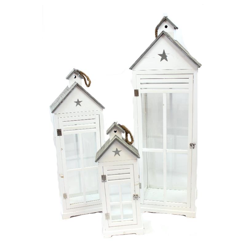 White Farmhouse Lanterns