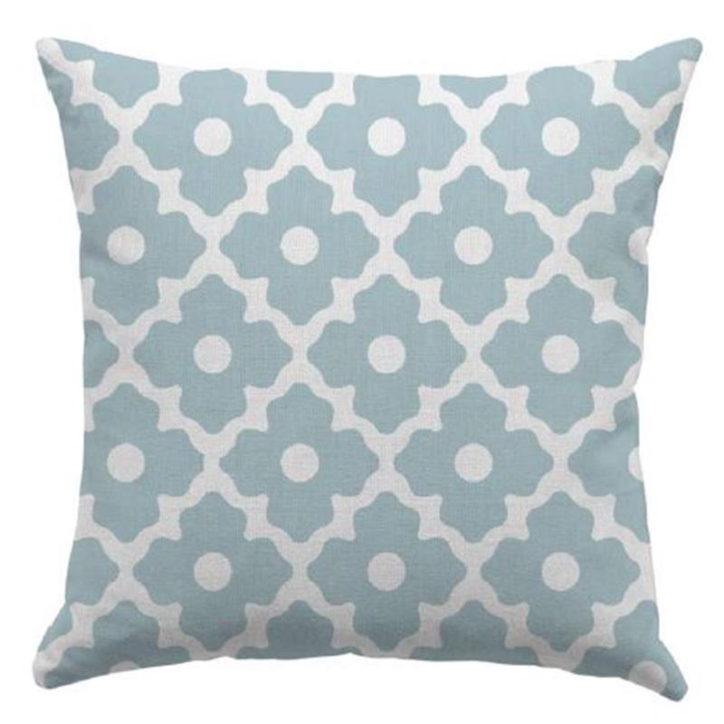 Outdoor Pillow Light Blue