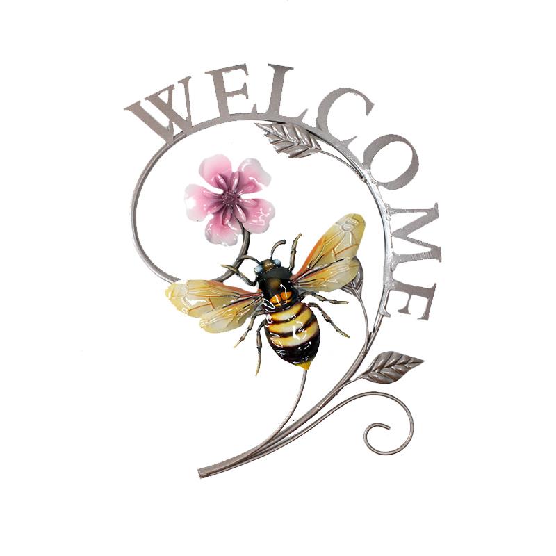 Welcome Bee Sign