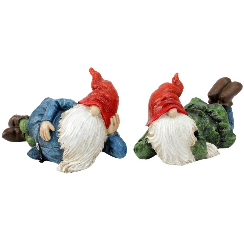 2 Asst. Resting Gnomes