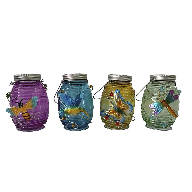 4 ASST LED Jars