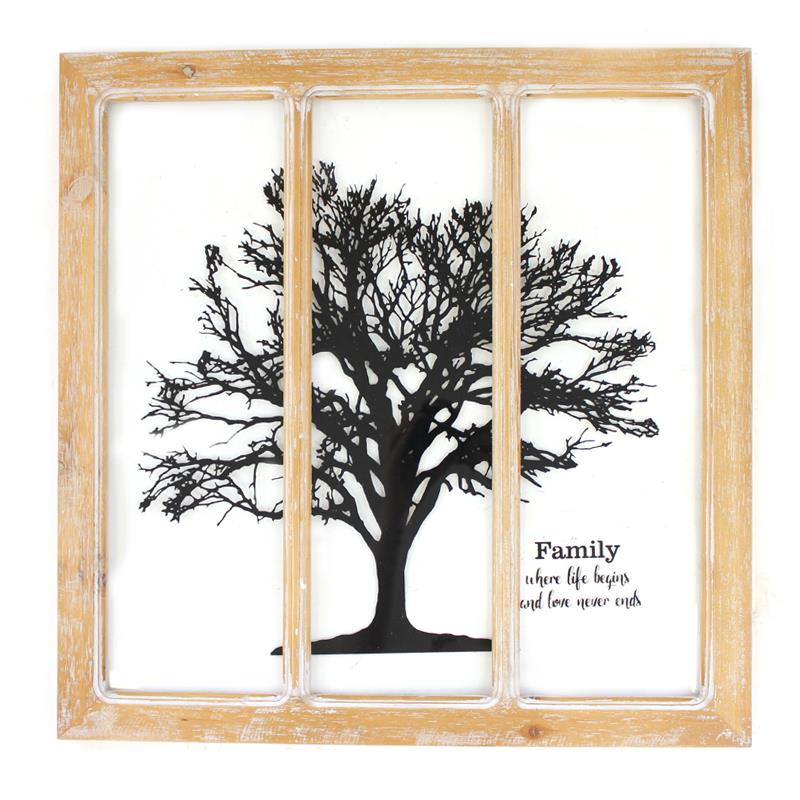Window Plaque Family Tree