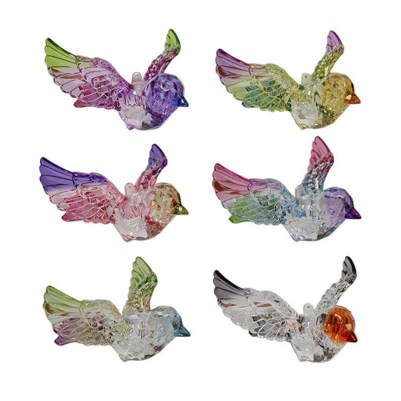 6 Asst.  Bird Suncatchers
