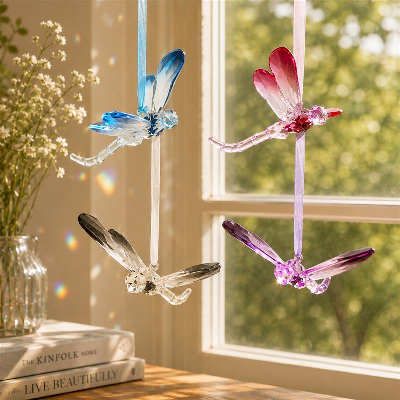 4 Asst. 2Tone Dragonfly S'Catc