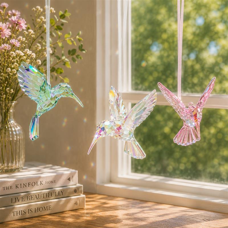 3 Asst. Hummingbirds