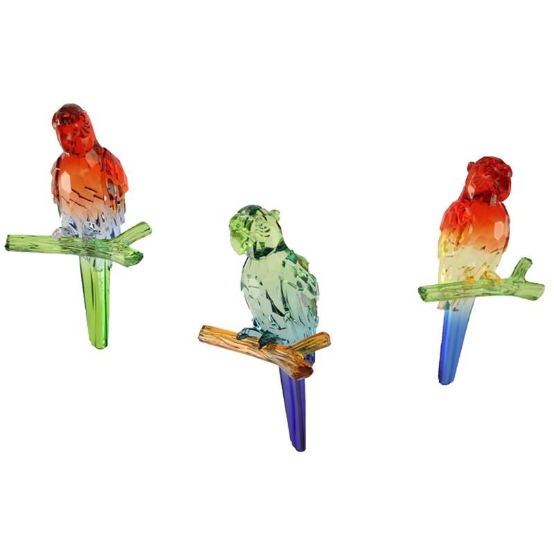 3 Asst. Parrot Suncatcher