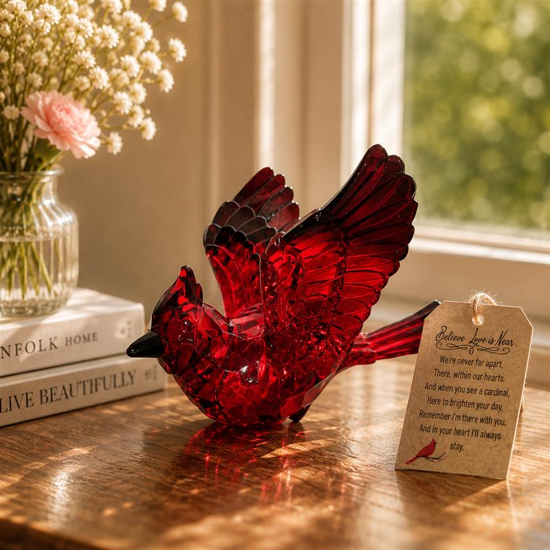 Cardinal Suncatcher