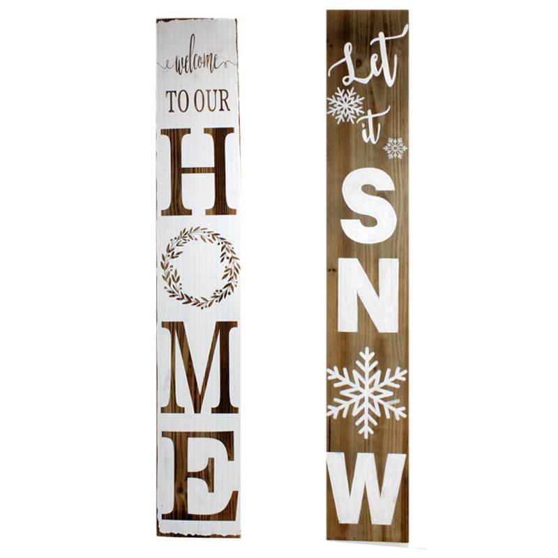 Reversible Home Porch Sign