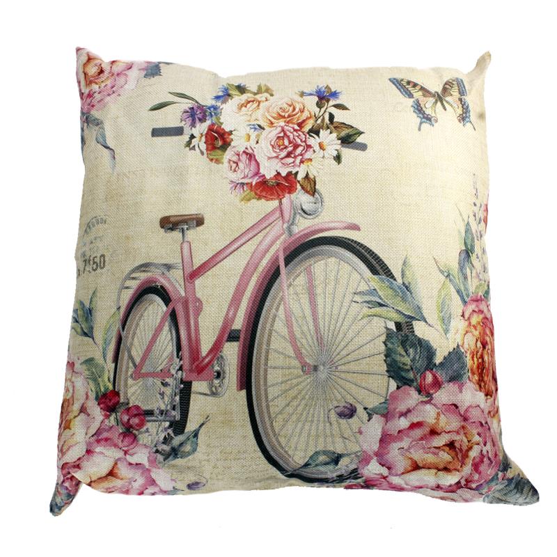 Accent Pillow Bicycle