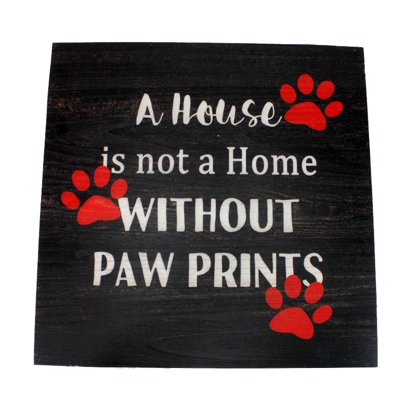 Paw Prints Plaque