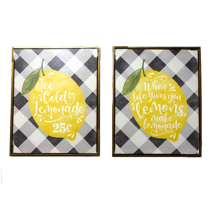 Set of 2 Lemon Prints