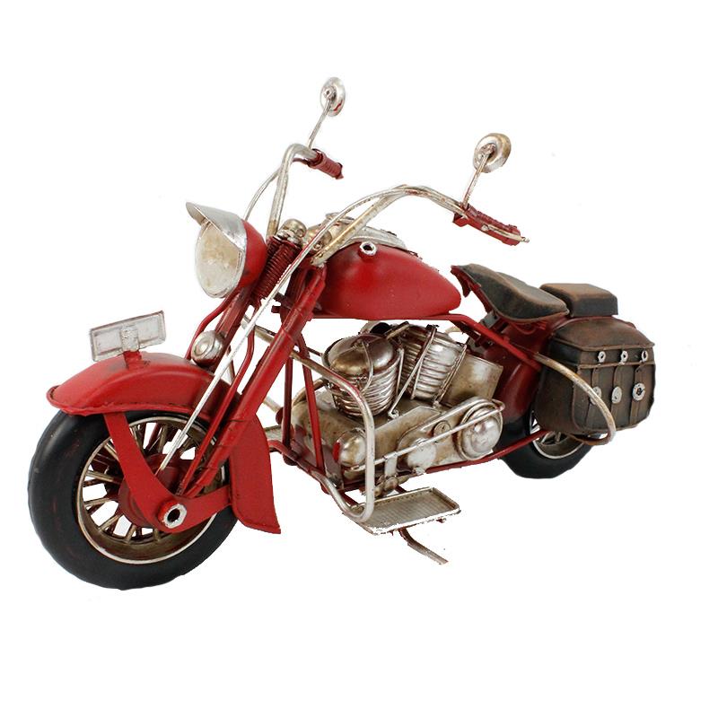 Chopper Motorcycle Red