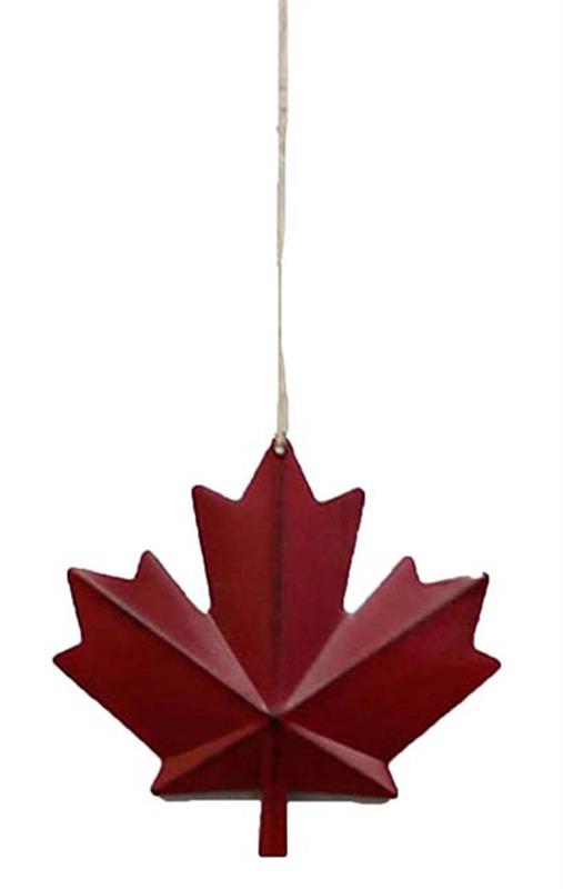 Maple Leaf-Canada Ornament