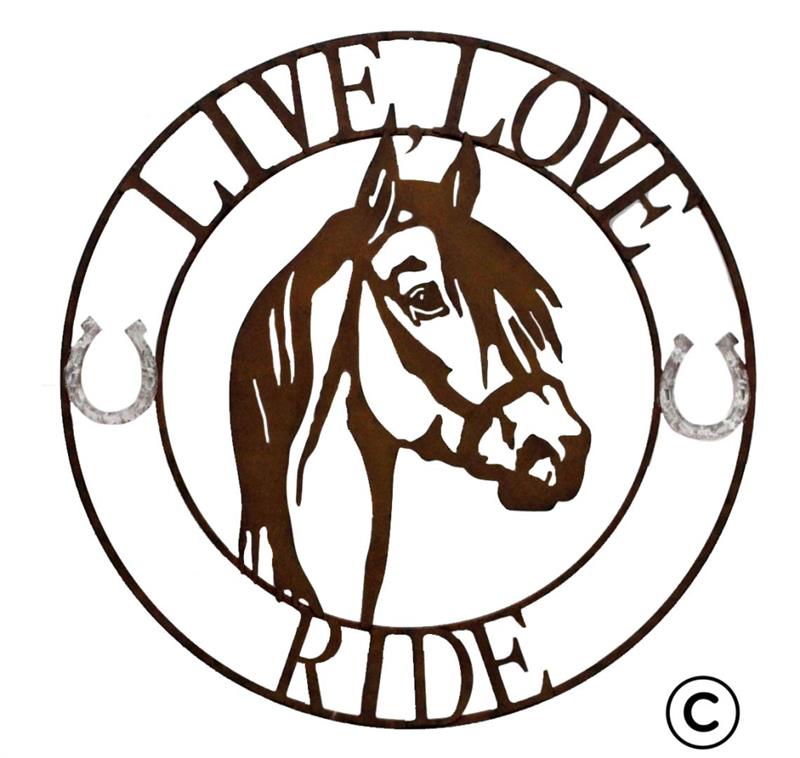 Horse Wall Circle ©