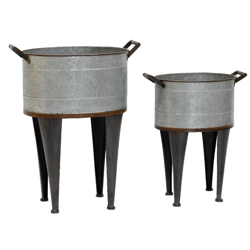 S/2 Oval Bins on Legs