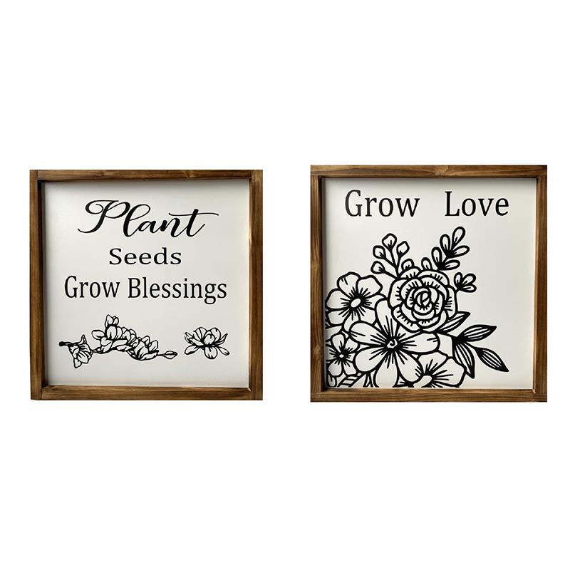 2 Asst. Spring Wall Decor