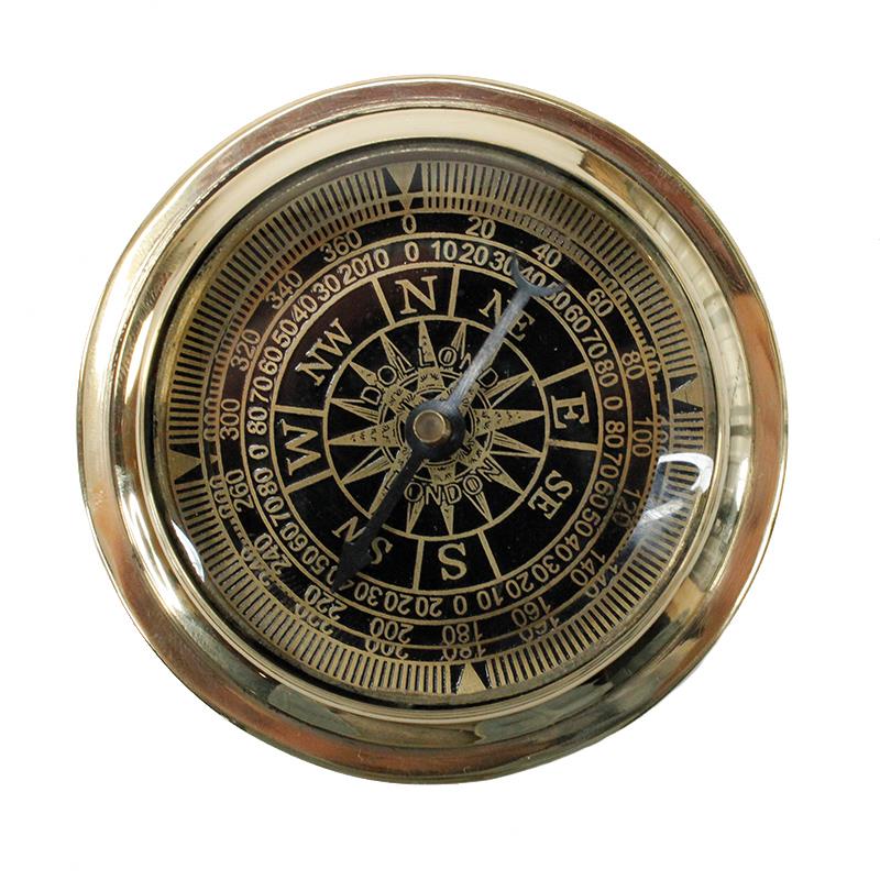 Compass 2.75\" Shiny Finish